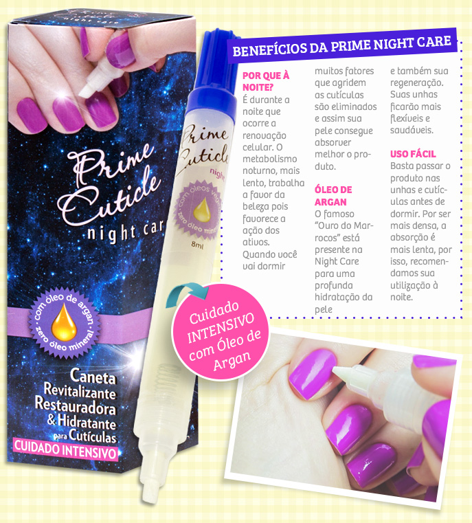 PrimeCuticle Night Care | UB Beauty Cosméticos